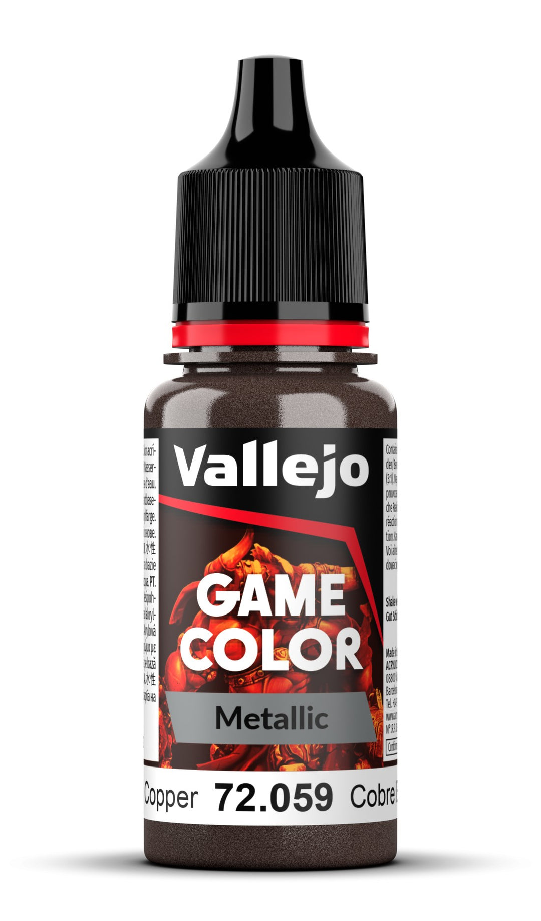 Vallejo - Hammered Copper 18 ml - Game Metallic