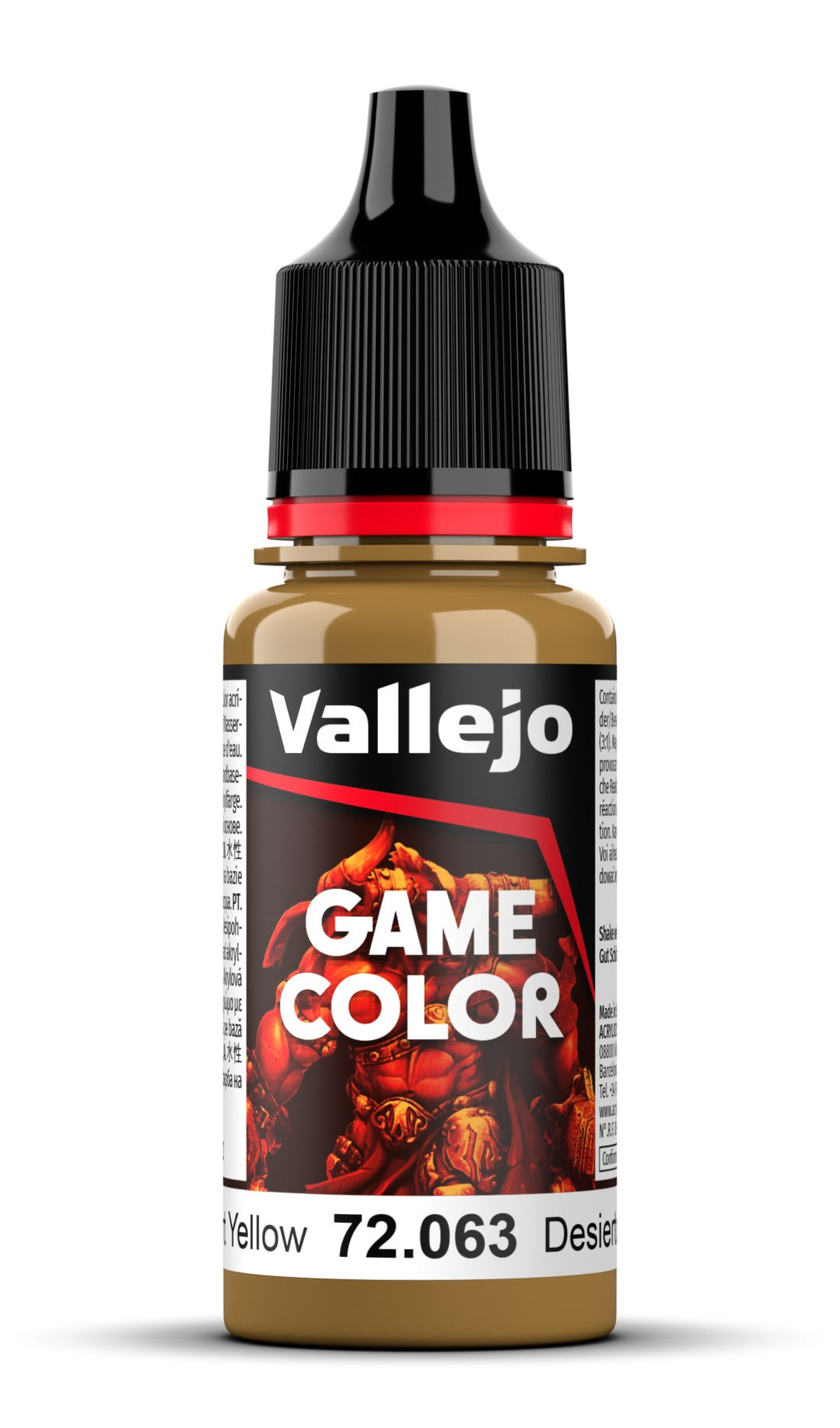 Vallejo Game Color - Desert Yellow 18 ml