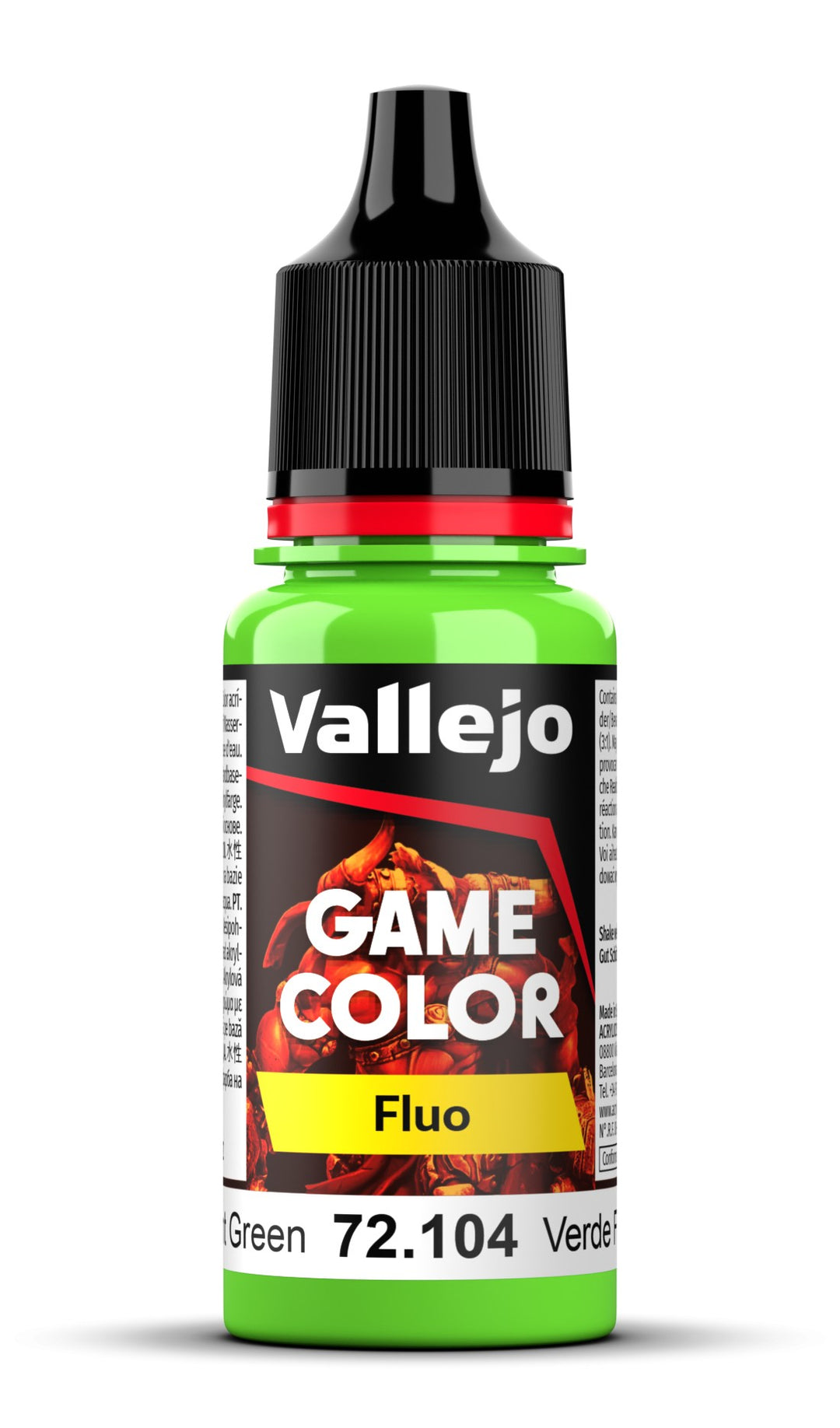 Vallejo Game Color - Fluorescent Green 18 ml - Game Fluo