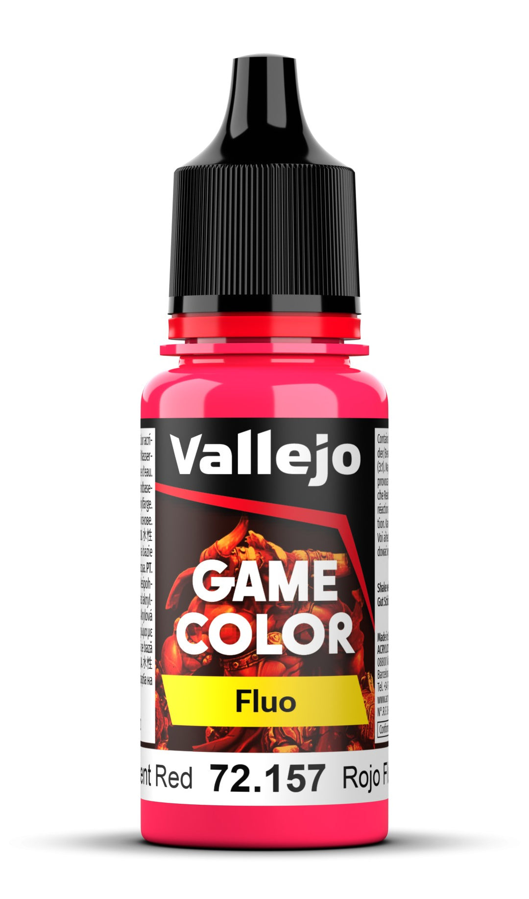 Vallejo Game Color - Fluorescent Red 18 ml - Game Fluo