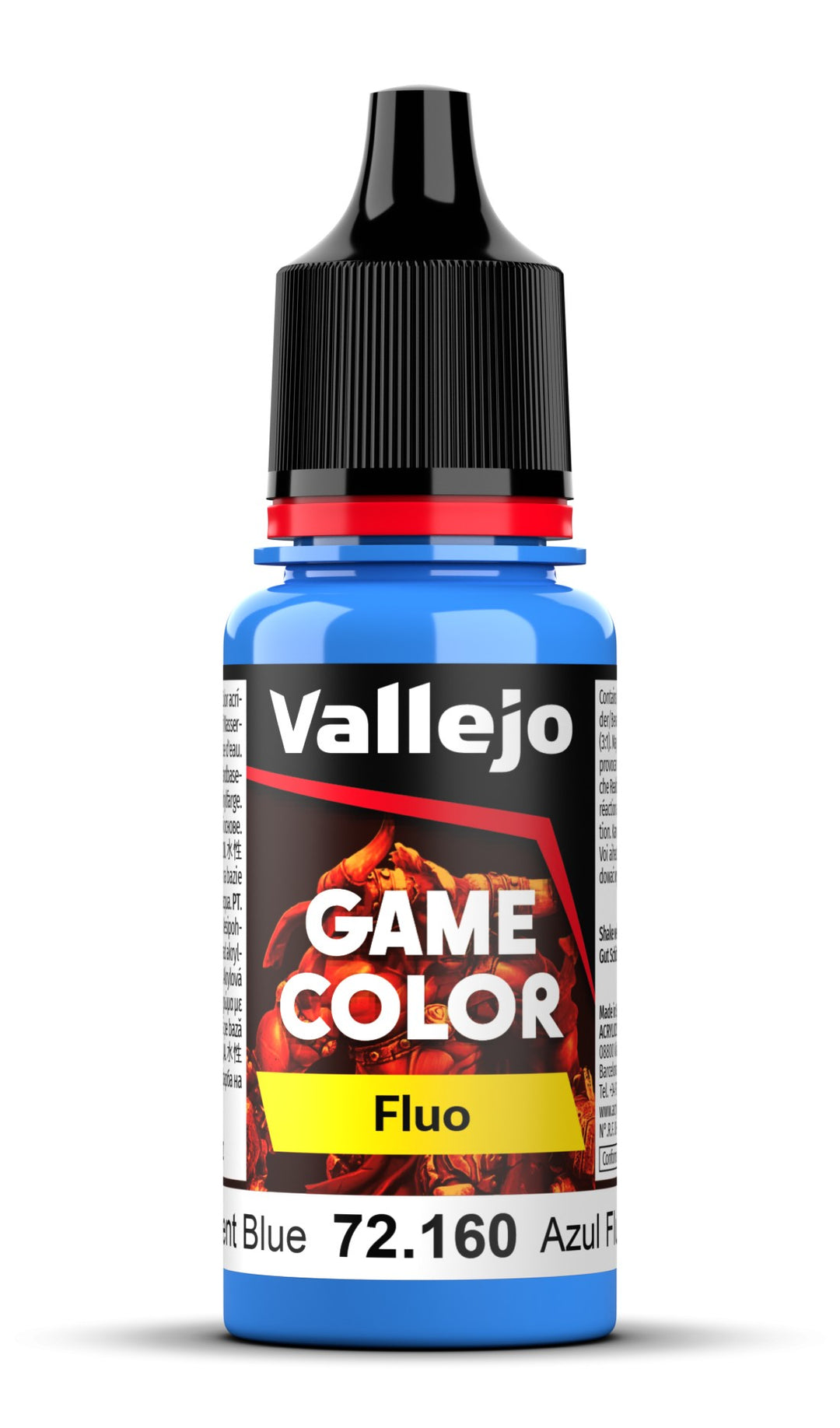 Vallejo Game Color - Fluorescent Turquoise 18 ml - Game Fluo