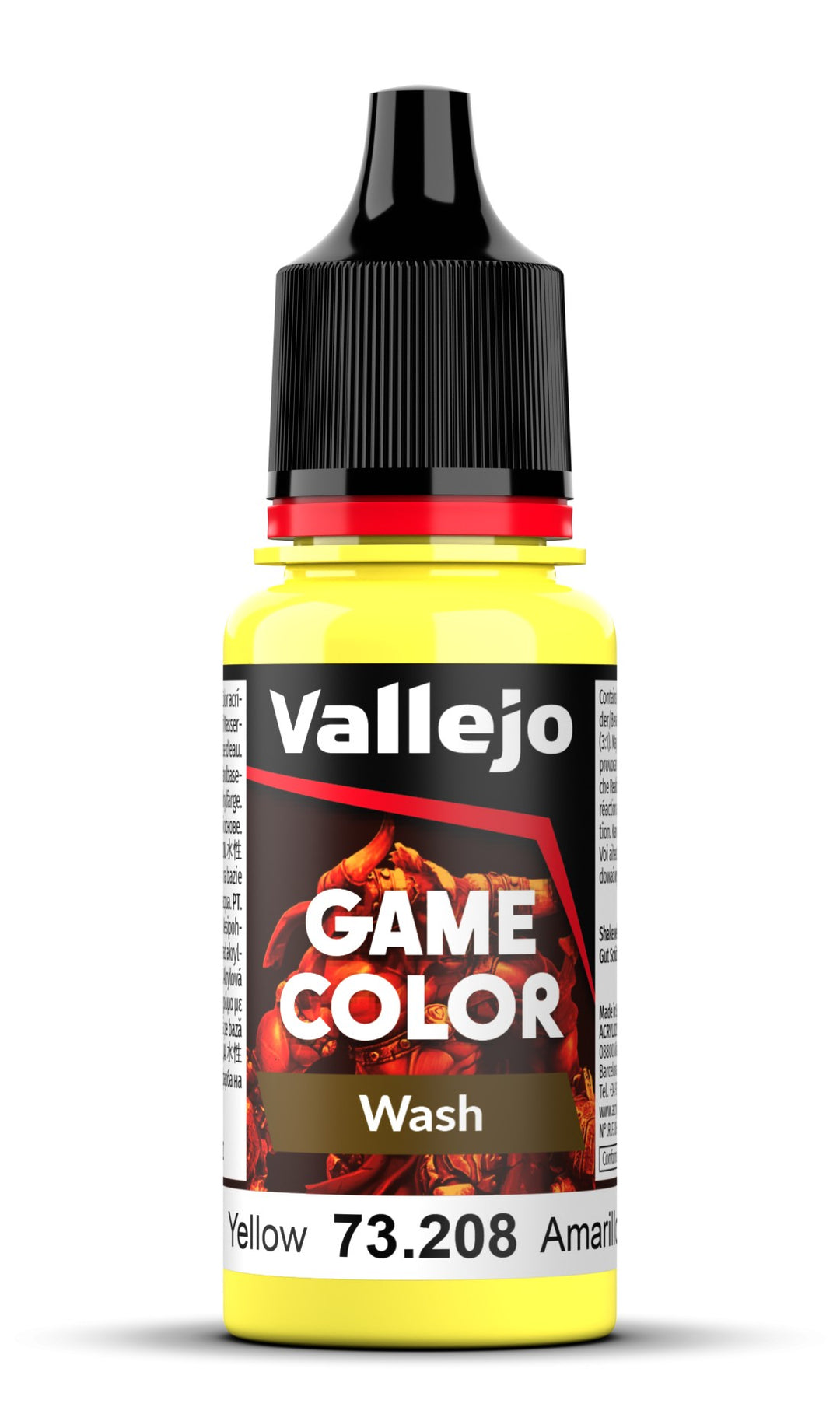 Vallejo Game Wash - Yellow 18 ml