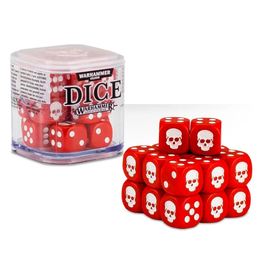 Citadel 12mm Dice Set - Red (65-36) Würfelset