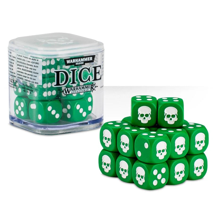 Citadel 12mm Dice Set - Green (65-36) Würfelset