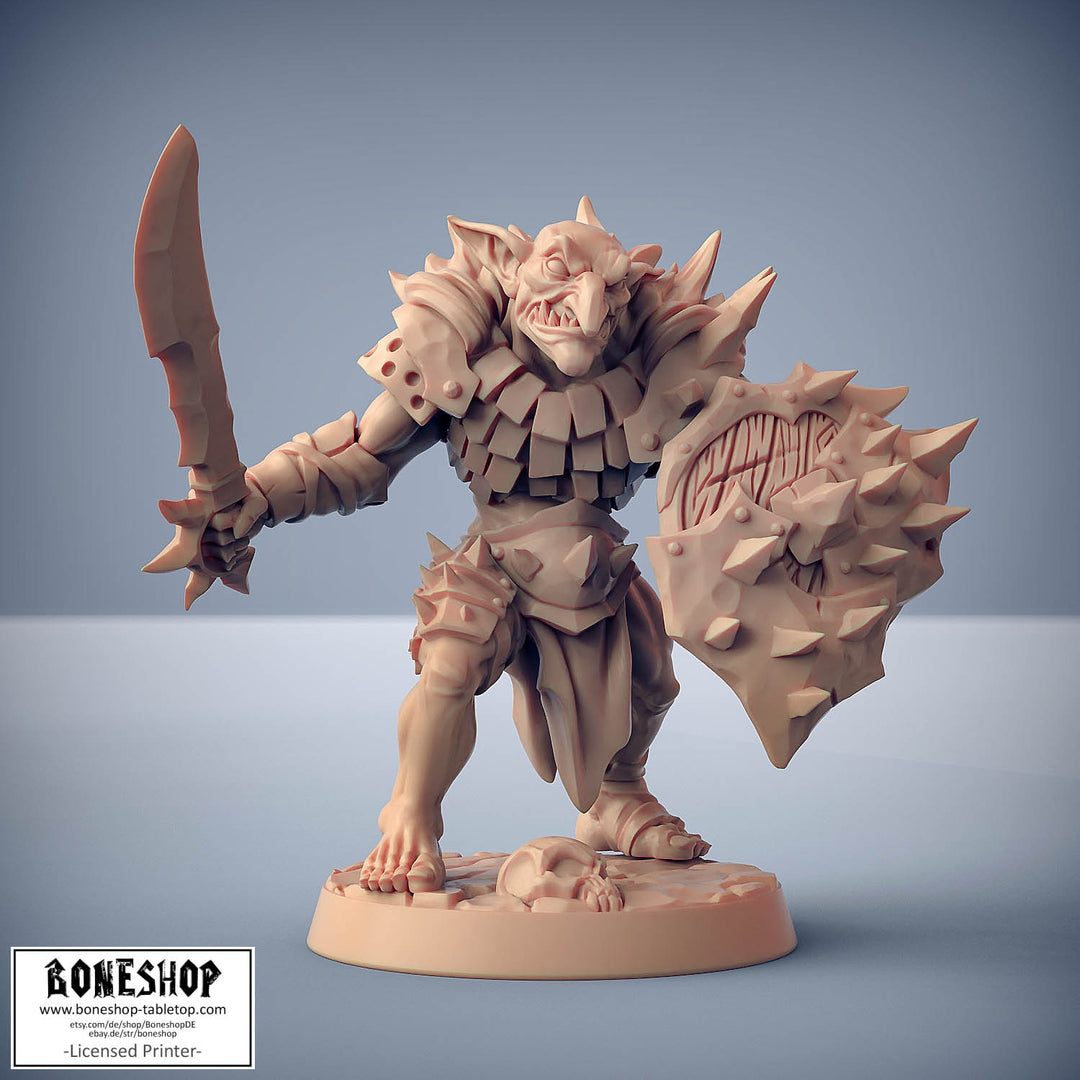 Blackrazor Hobgoblins „Hobgoblin A1“ 28mm-35mm | RPG | DnD | Boneshop