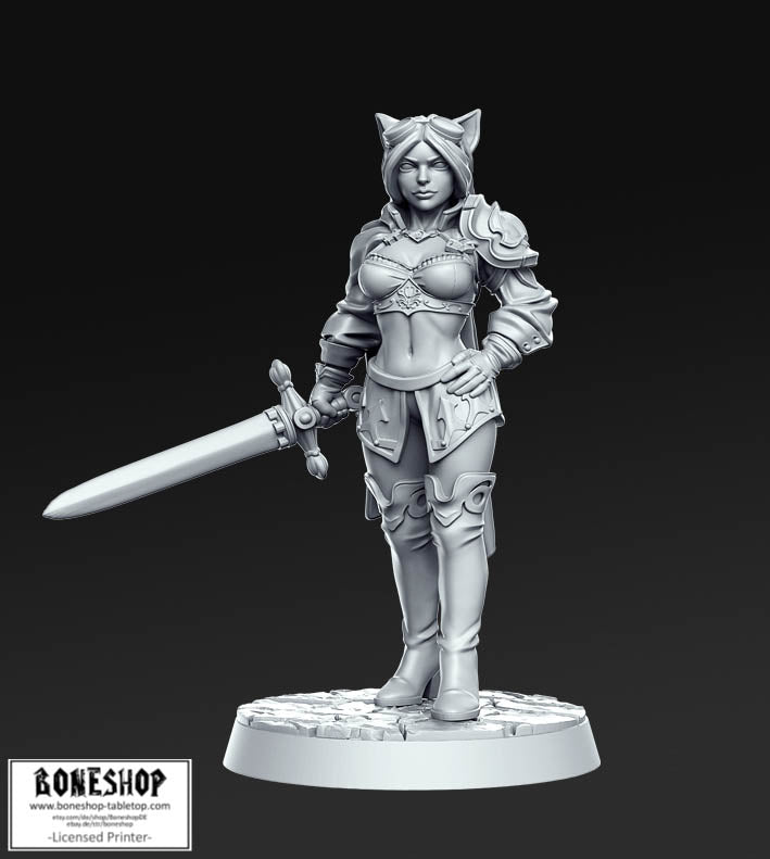 Monster Hunters „Ambar" 28mm - 35mm | RPG | Tabletop | Boneshop