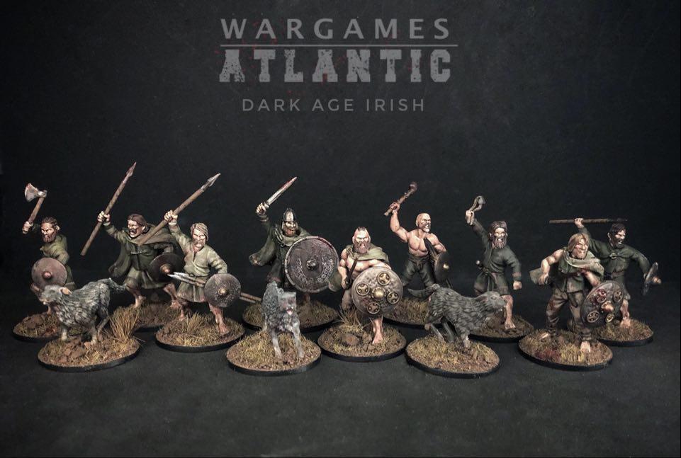 Blood Oaths „Darkage Irish Warriors“ BASE-Bundle Wargames Atlantic 28mm Boneshop