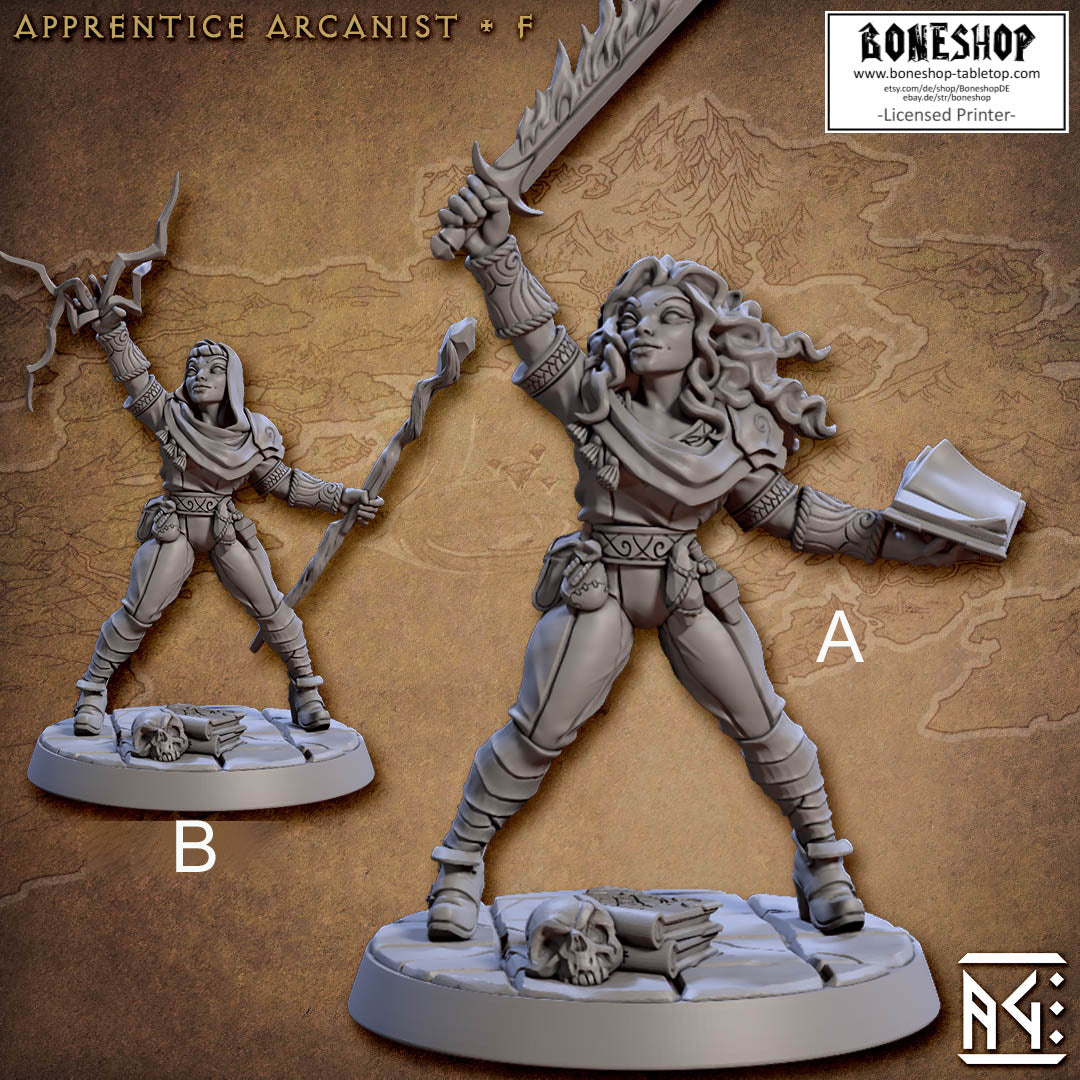 Arcanist Guild „Apprentice Arcanist 6A" 28mm-35mm | RPG | Boneshop
