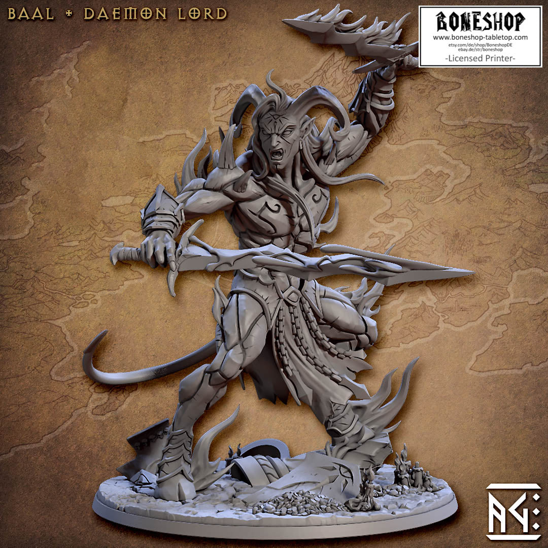 City of Intrigues „Baal Daemon Lord“ 28mm-35mm | RPG | Boneshop