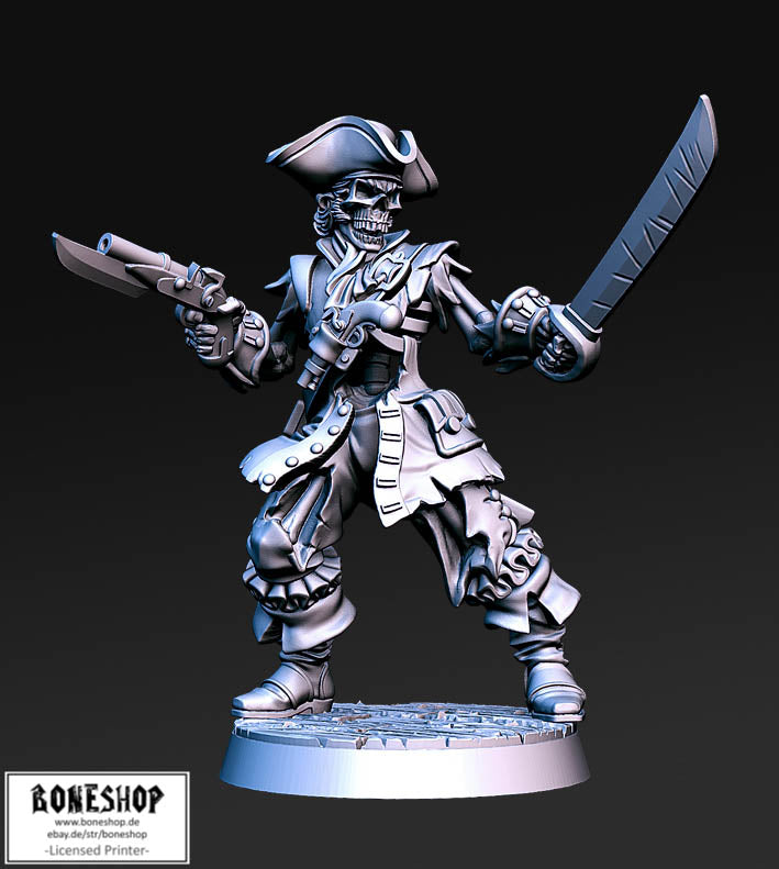 Sailing the Seas „Billy the Bone" RN Estudio | 28mm - 35mm | RPG | Boneshop