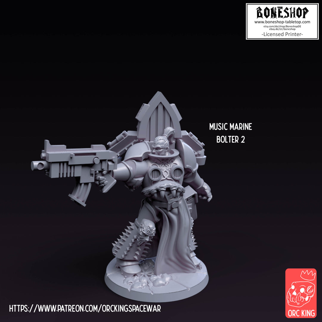 Music of Chaos „Music Marine Bolter 2" 28mm - 32mm | RPG | Boneshop