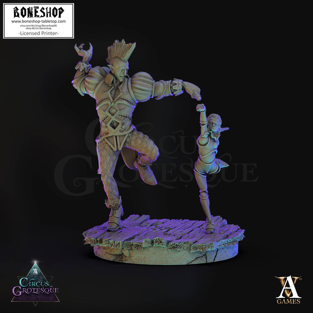 Circus Grotesque „Jester 5" Archvillain Games | 32mm - 40mm | Boneshop