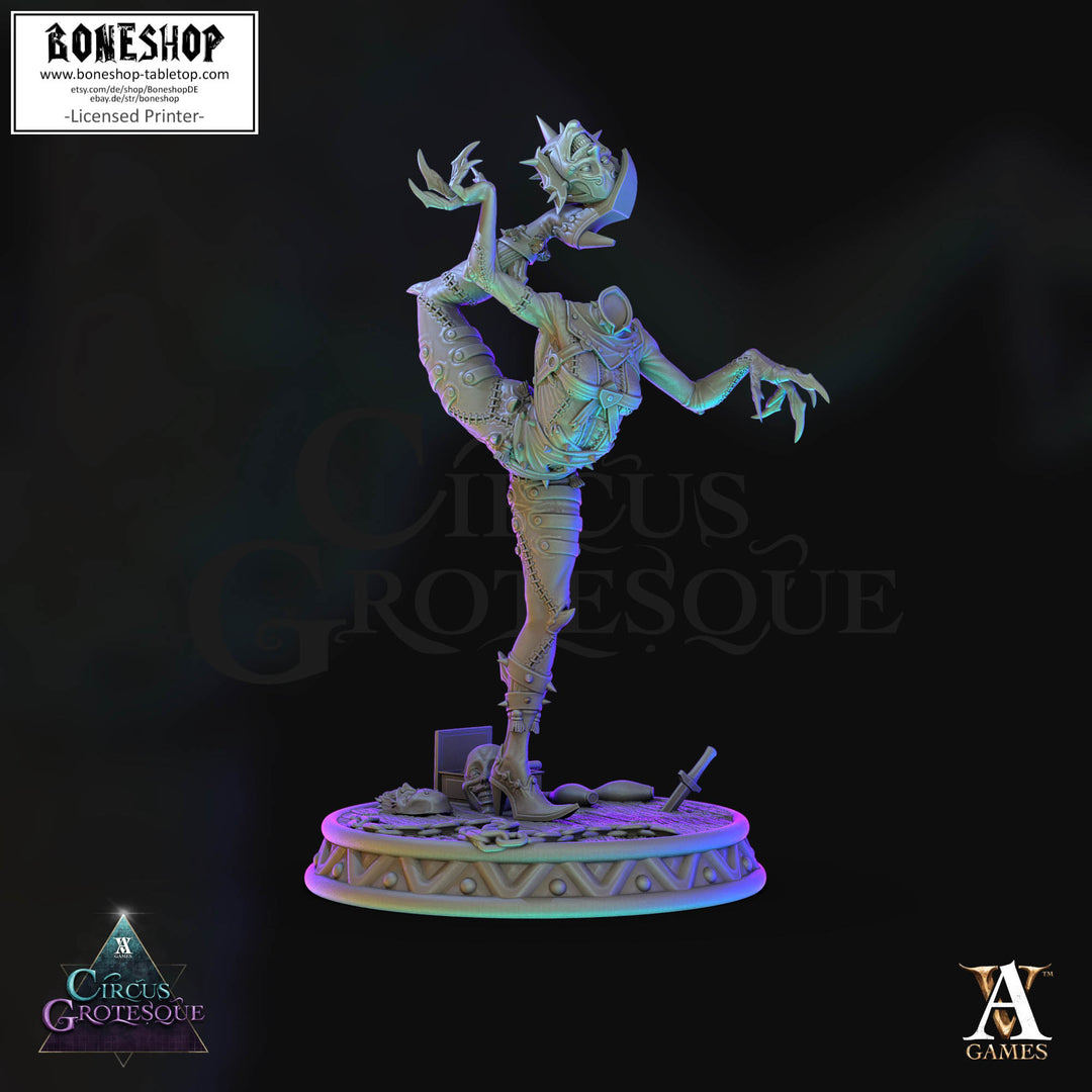 Circus Grotesque „Acrobat 1" Archvillain Games | 32mm - 40mm | Boneshop