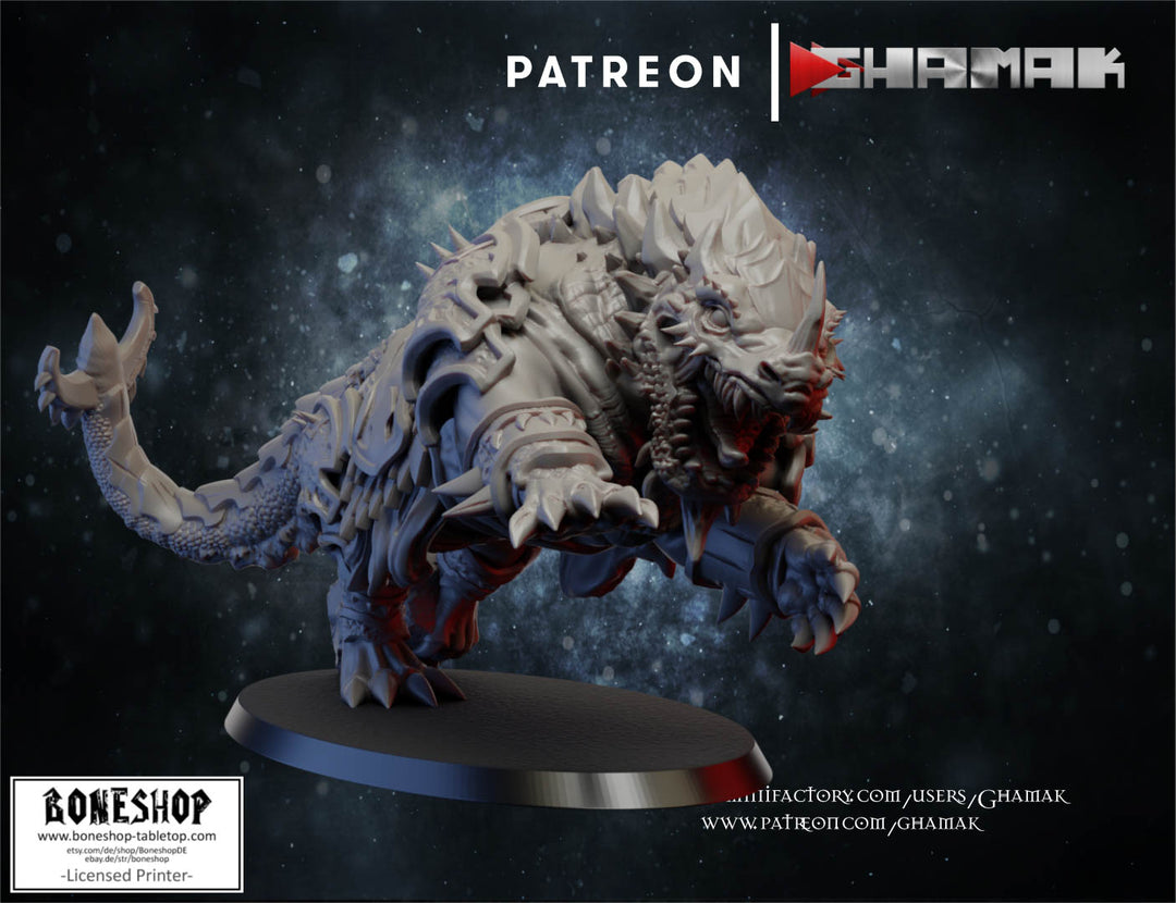 Chaos Knights „Charcadon" 28mm - 35mm | RPG | DnD | Boneshop