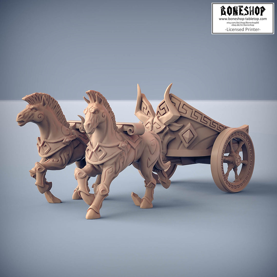 Order of the Labyrinth „Minoc Chariot A" 28mm-35mm | DnD | Tabletop | Boneshop