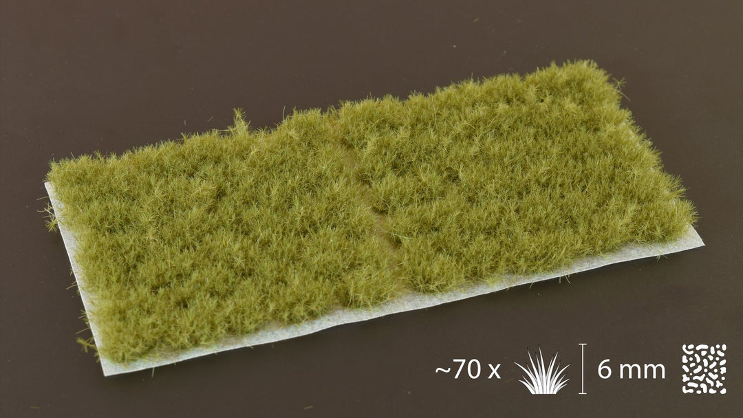 Grass Tufts : Dense Green 6mm - Wild