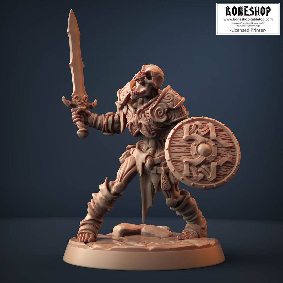 Lich Lord Darkness „Skutagaard Draugr A“ 28mm-35mm | RPG | DnD | Boneshop