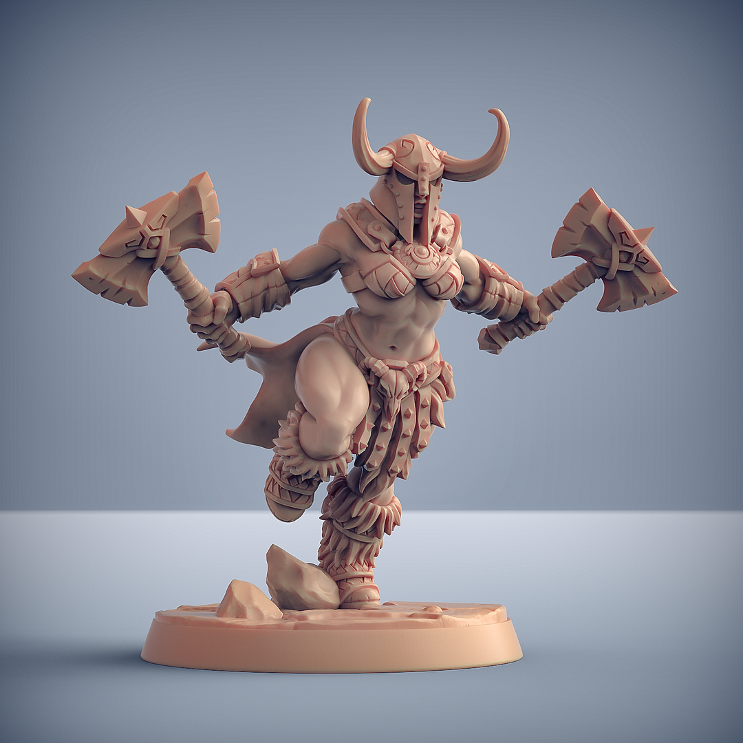 Dragonpeak Barbarians „Barbarian E V2 (helmet)“ 28mm-35mm | Boneshop