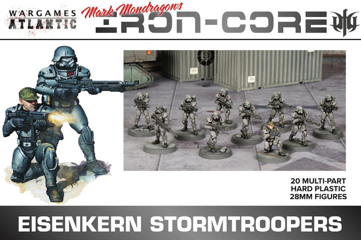 Iron-Core „Eisenkern Stormtroopers“ BASE-Bundle Wargames Atlantic |28mm Boneshop