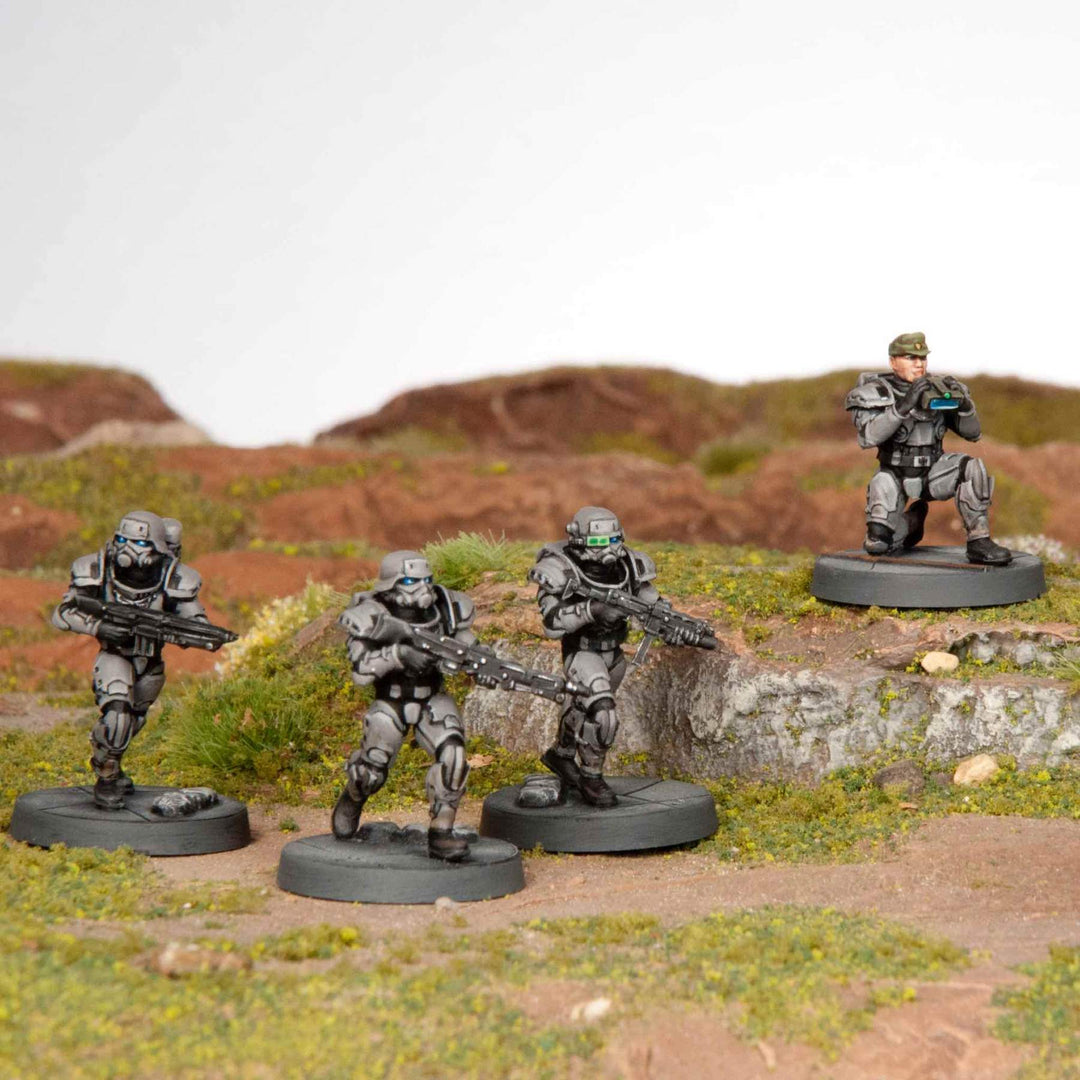 Iron-Core „Eisenkern Stormtroopers“ BASE-Bundle Wargames Atlantic |28mm Boneshop