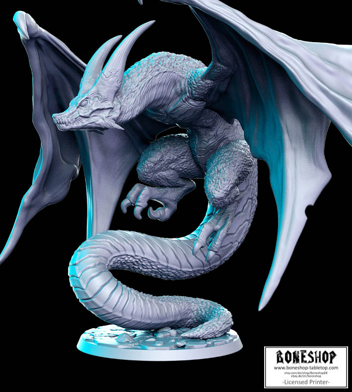 Classic JRPG Vol.3 „Fenathrax" 28mm-35mm | RPG | Tabletop | Boneshop