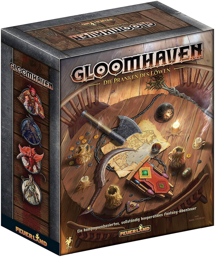 Gloomhaven "Pranken des Löwen" Feuerland-Spiele | DE - Version | OVP | Boneshop