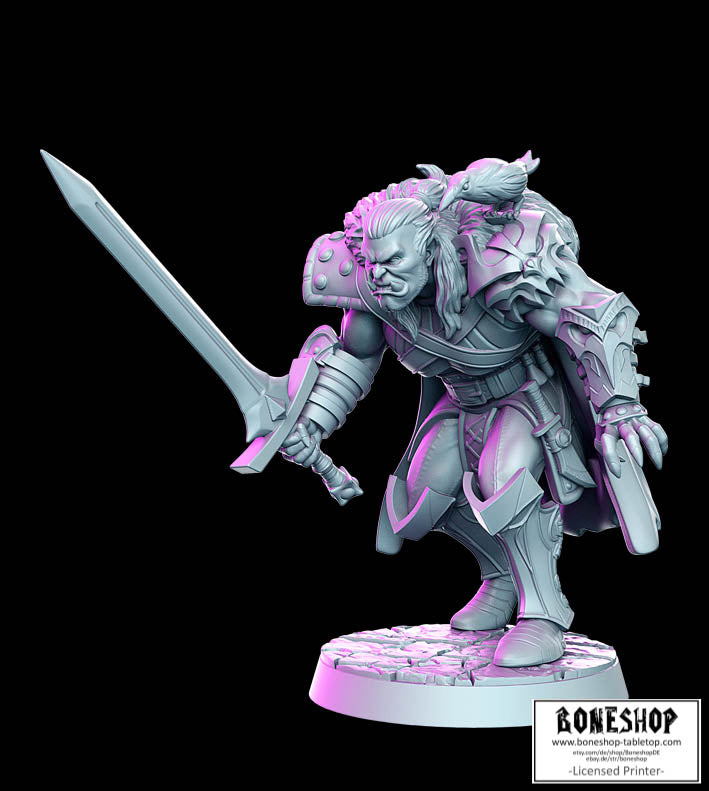 Witcher Contract Vol 2. „Gazzmal" | 28mm - 35mm | RPG | DnD | Boneshop