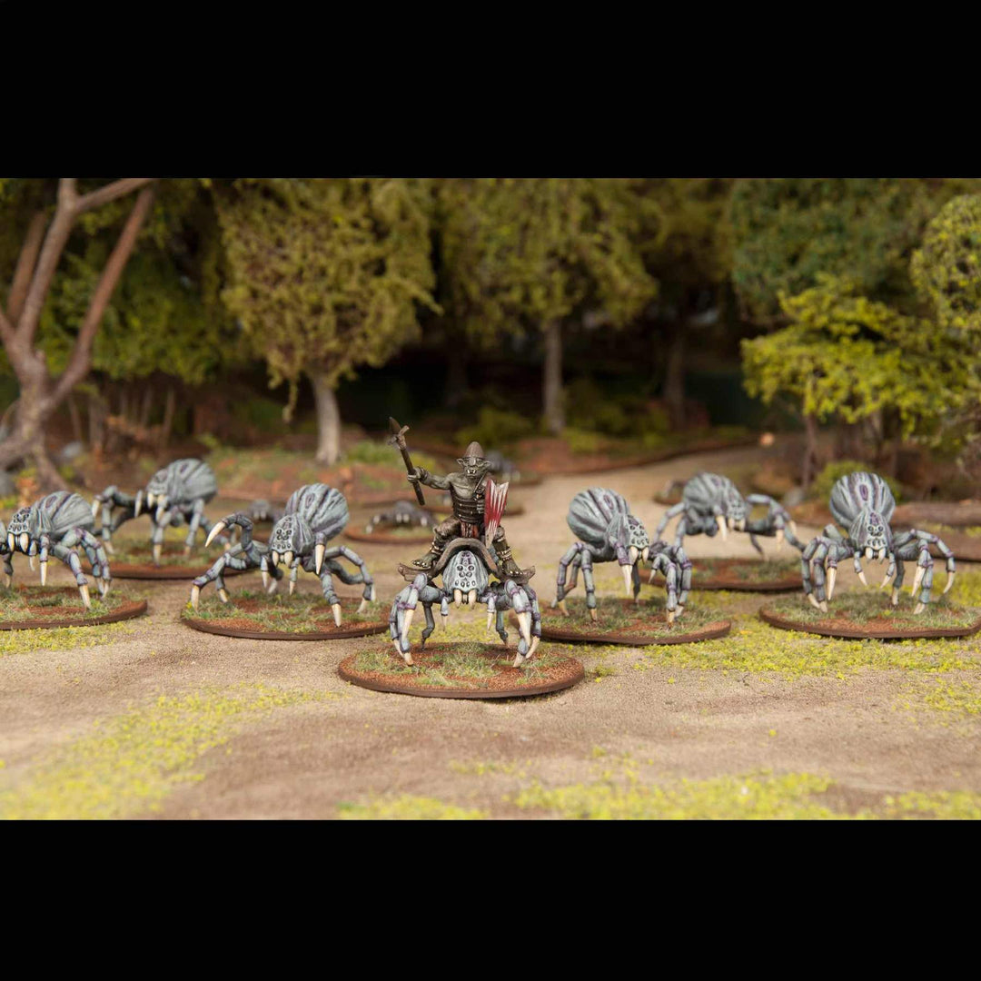 Classic Fantasy „Giant Spiders“ BASE-Bundle Wargames Atlantic | 28mm | Boneshop
