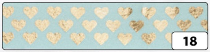Washi Tape 15mm x 5m Rolle