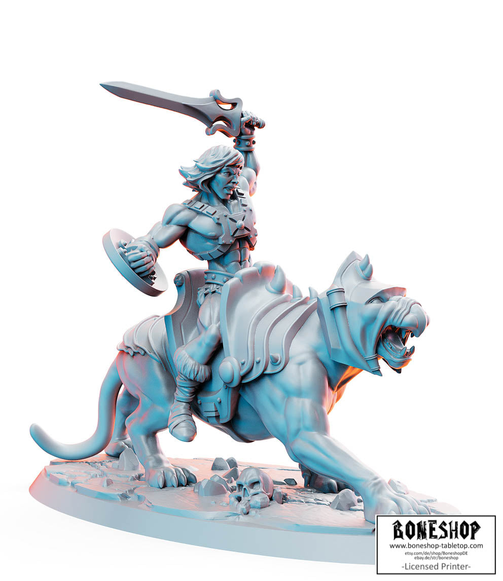 Wonderful 80s Vol.1 „He-Darr on War Tigarr" 28mm-35mm | RPG | Tabletop |Boneshop