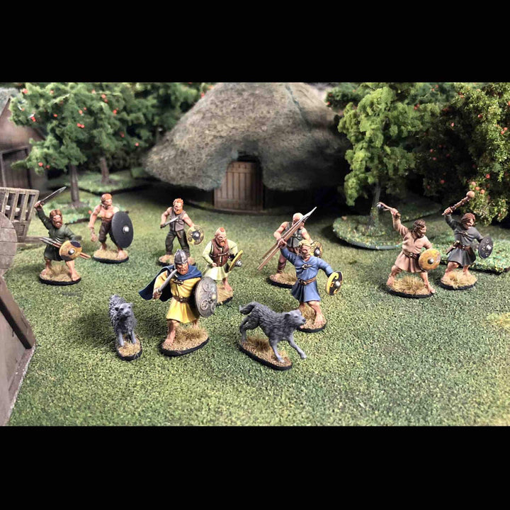 Blood Oaths „Darkage Irish Warriors“ BASE-Bundle Wargames Atlantic 28mm Boneshop