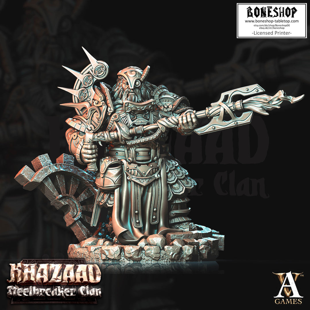 Khazaad - Steelbreaker Clan „Engineer 3" 32mm - 40mm | Boneshop
