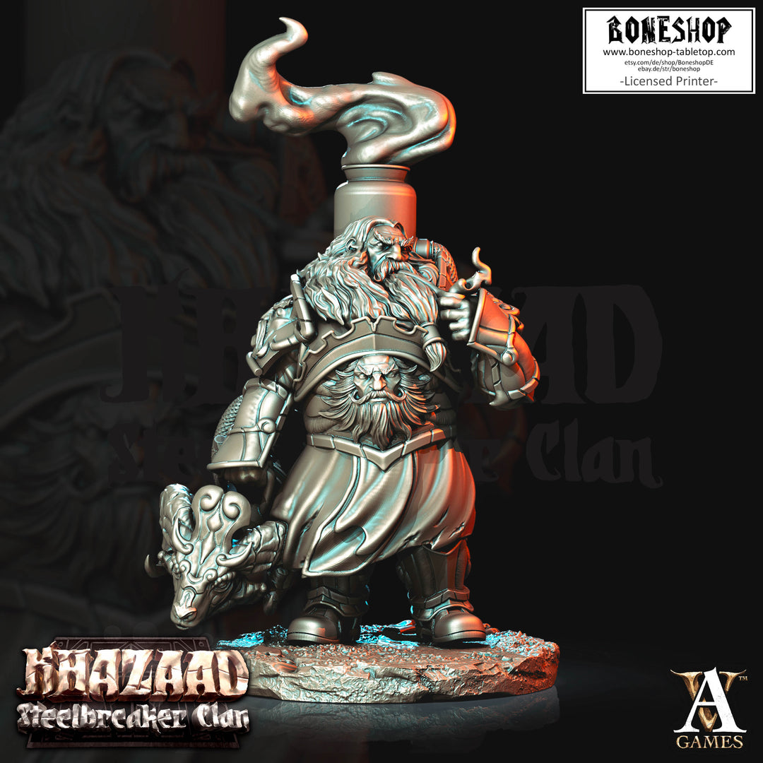 Khazaad - Steelbreaker Clan „Firespitter 3" 32mm - 40mm | Boneshop