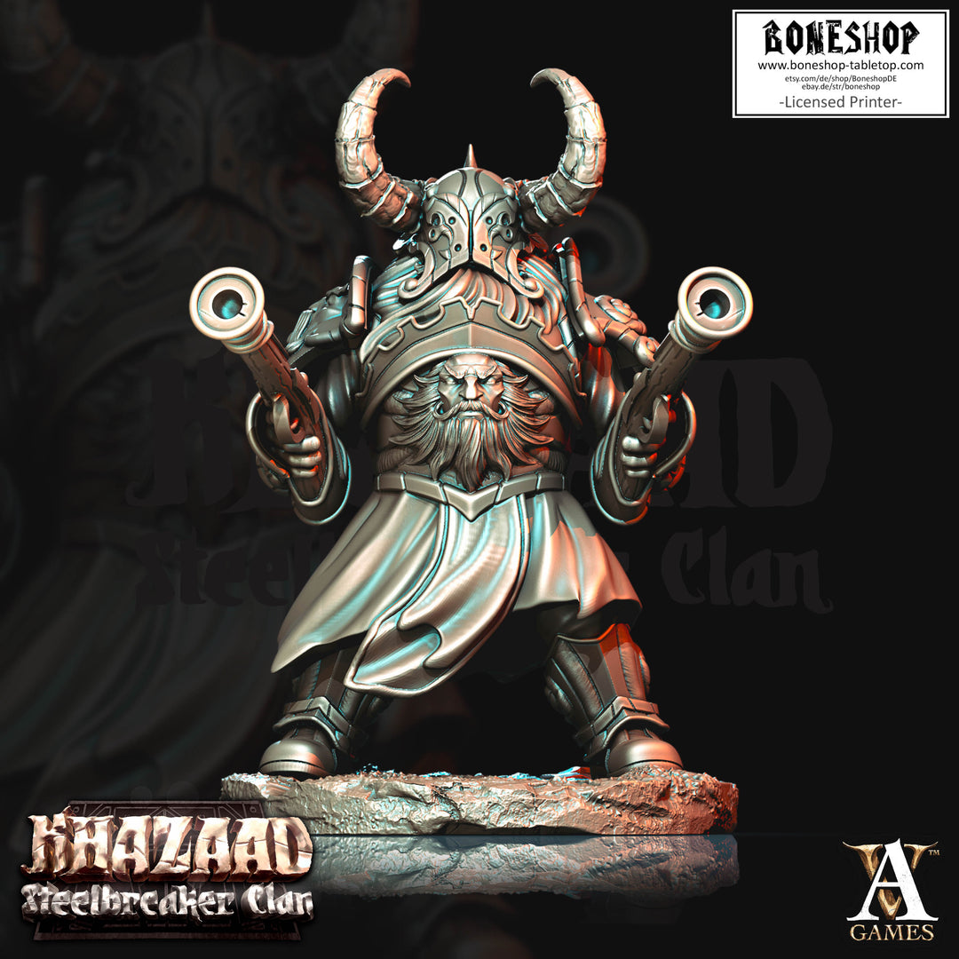 Khazaad - Steelbreaker Clan „Leadspitter 1" 32mm - 40mm | Boneshop