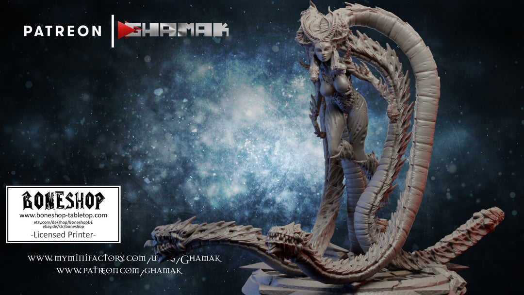 Goal „Boss - Kyla" Ghamak | 28mm - 35mm | RPG | Tabletop | DnD | Boneshop