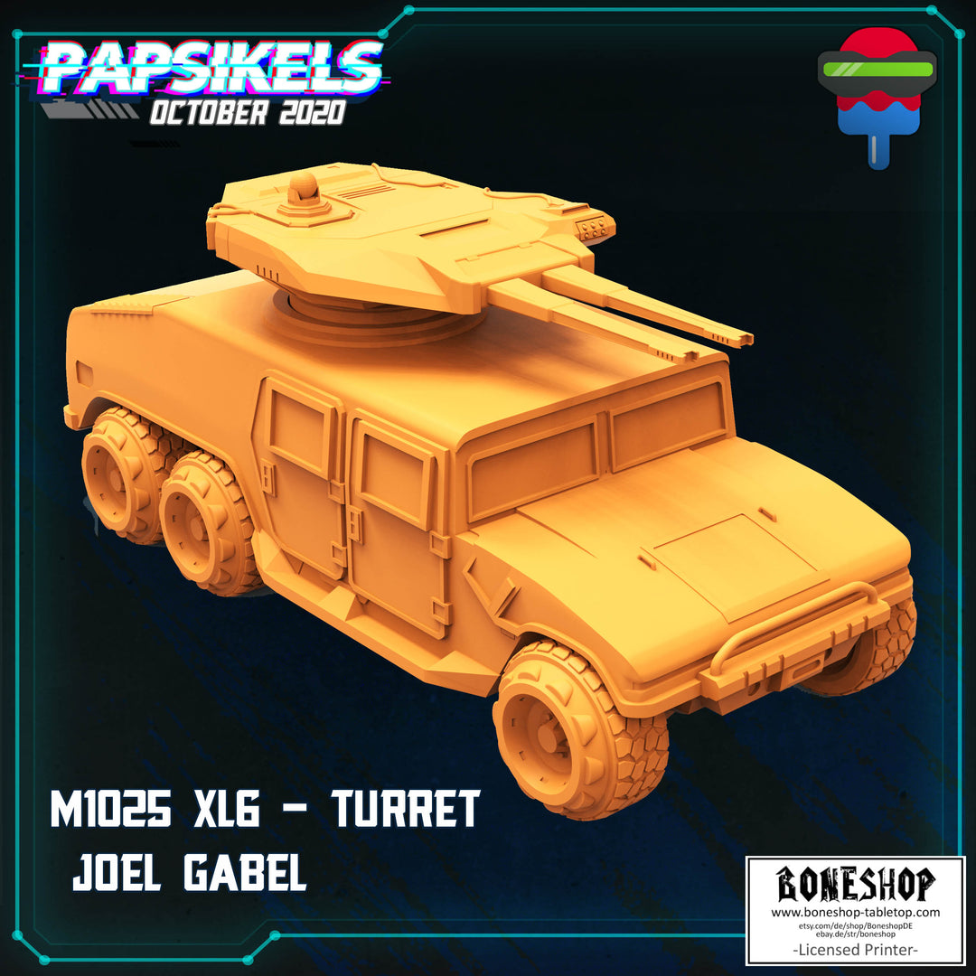 Pack 10 „M1025-XL6" 28mm - 35mm | Cyberpunk | RPG | Boneshop