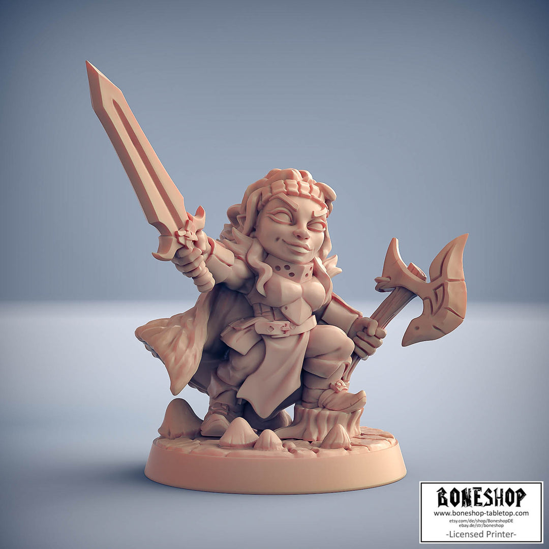 Shortsword Tale „Mina“ Artisan Guild | 28mm-35mm | RPG | DnD | Boneshop