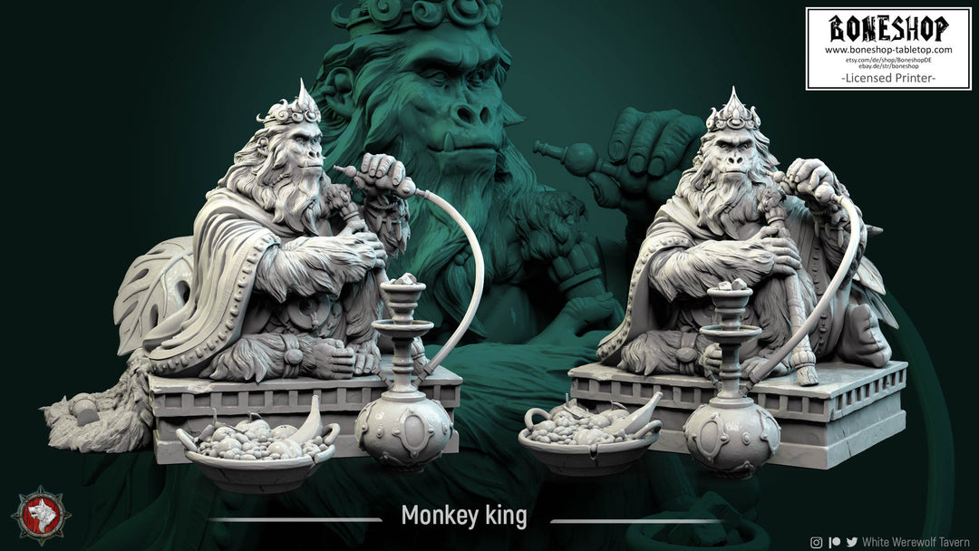 Monkey Valley „Monkey King“ 28mm-35mm | RPG | DnD | Boneshop