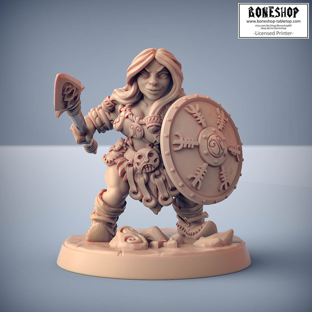 Dwarfs of Skutagaard „Dwarven Mountaineer D" 28mm-35mm | RPG | DnD | Boneshop