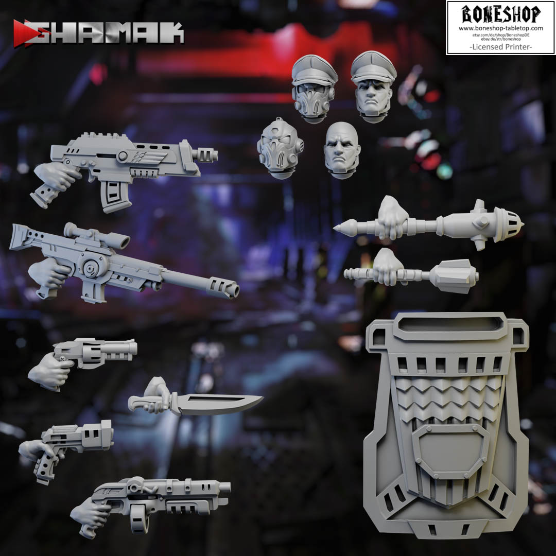 Firstborn „Wachennen Bits" | 28mm - 35mm | RPG | DnD | Tabletop | Boneshop