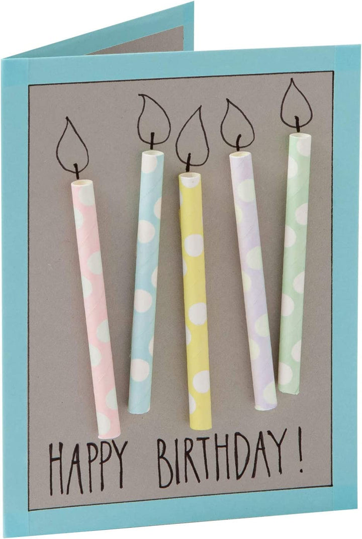 Papierstrohhalme Pastel Dots, ca. 19,7 cm lang, Ø 6mm, 25 bedruckte Strohhalme aus Papier, umweltfreundlich, lebensmittelecht, zum Trinken, Basteln und Dekorieren
