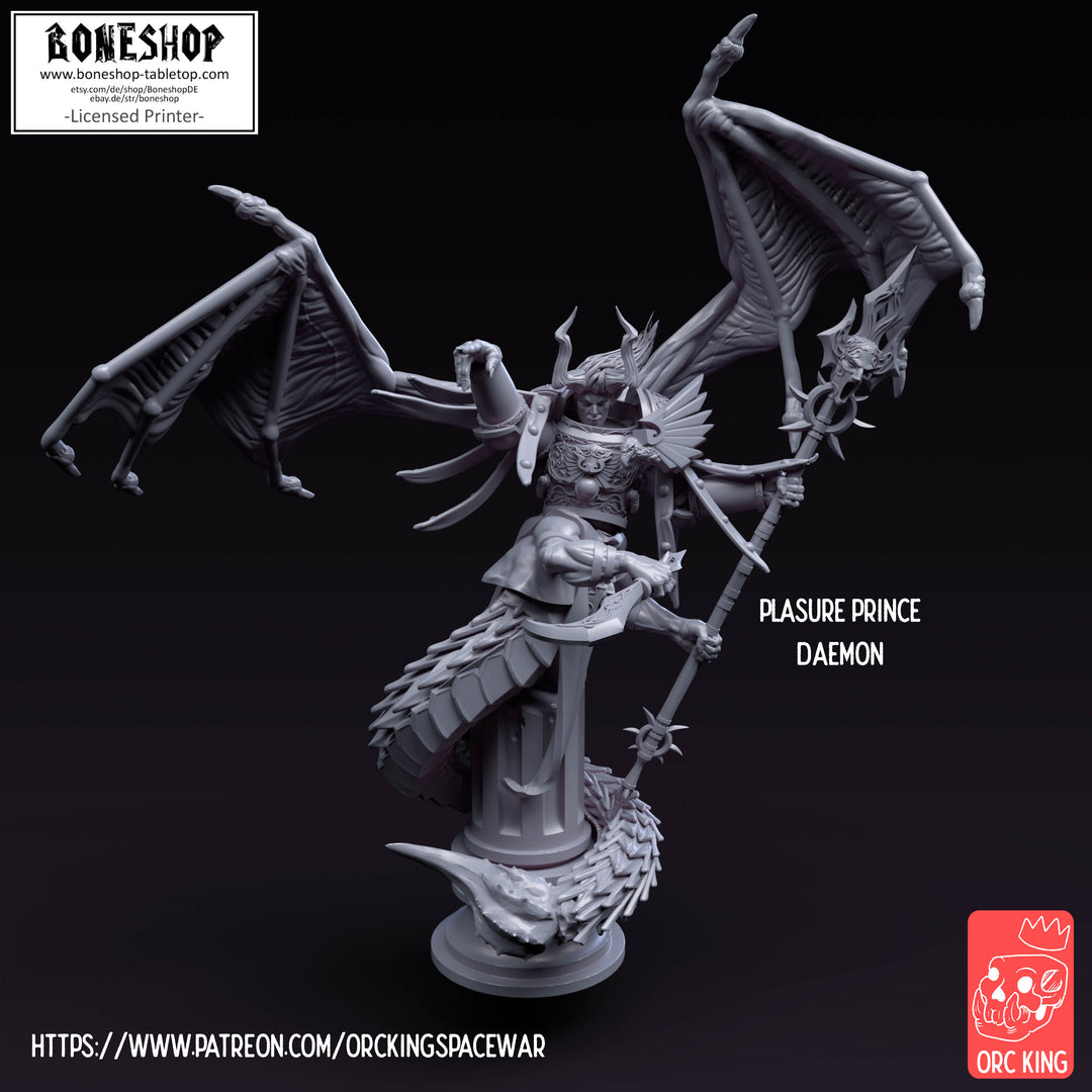 Music of Chaos „Pleasure Daemon Prince" 28mm - 32mm | RPG | Tabletop | Boneshop