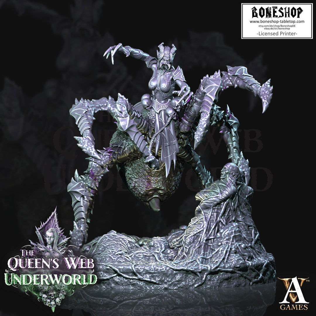 Queens Web „Arachnis Female 1" 32mm - 40mm | DnD | RPG | Boneshop