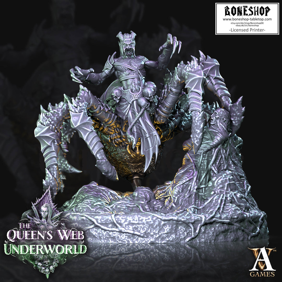 Queens Web „Arachnis Male 1" 32mm - 40mm | DnD | RPG | Boneshop