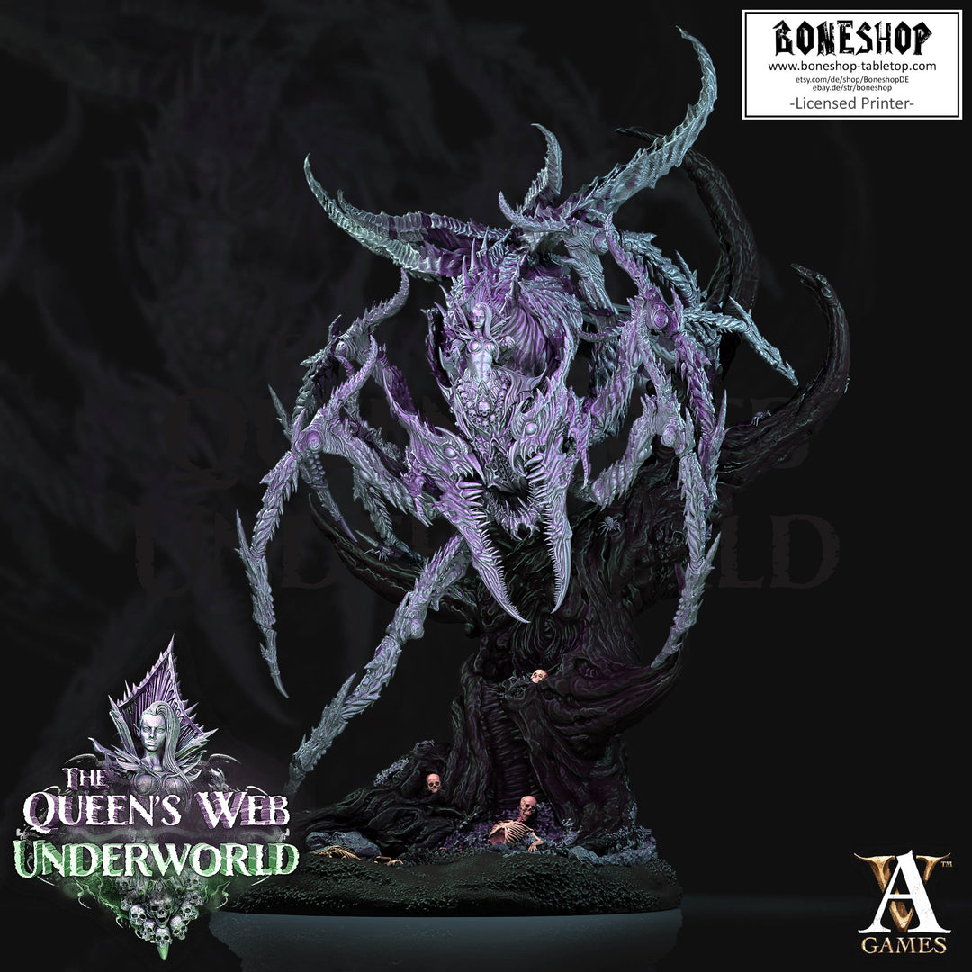 Queens Web „Nhile, Avatar of Aranis" 32mm - 40mm | DnD | RPG | Boneshop