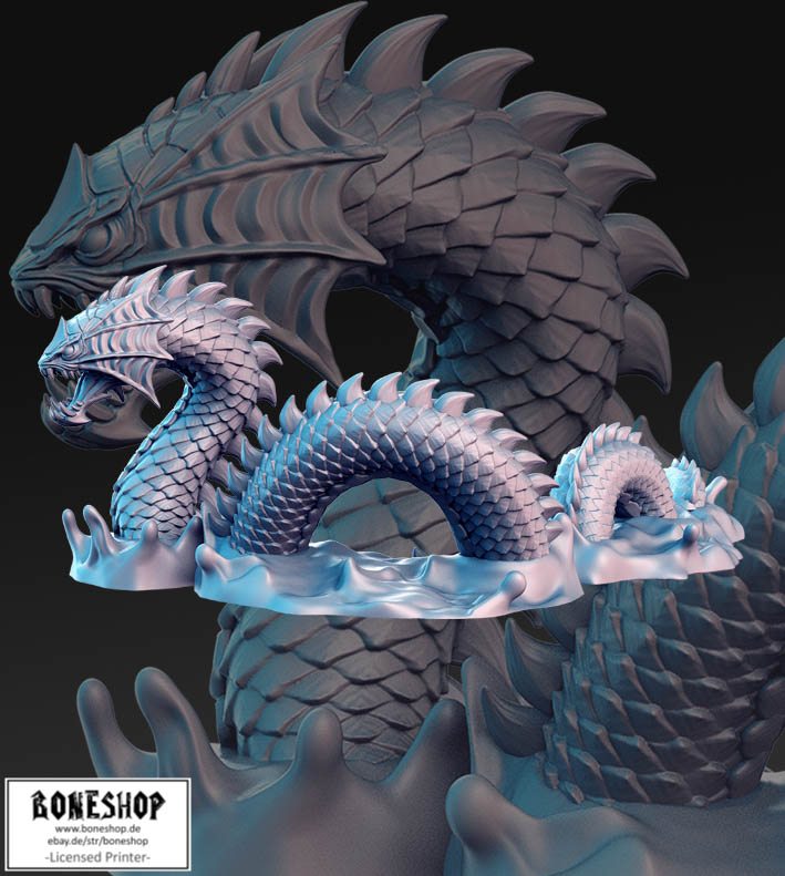Sailing the Seas „Sea Serpent" RN Estudio | 28mm - 35mm | RPG | Boneshop