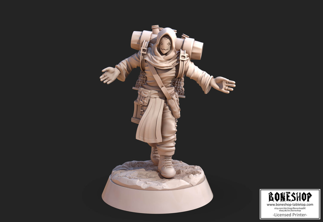 Harland Heights „Secret Merchant" 28mm - 32mm | RPG | Tabletop | Boneshop