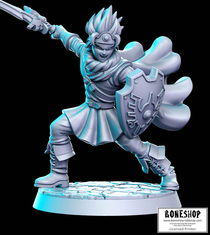 Classic JRPG Vol.3 „Shin" 28mm-35mm | RPG | Tabletop | Boneshop