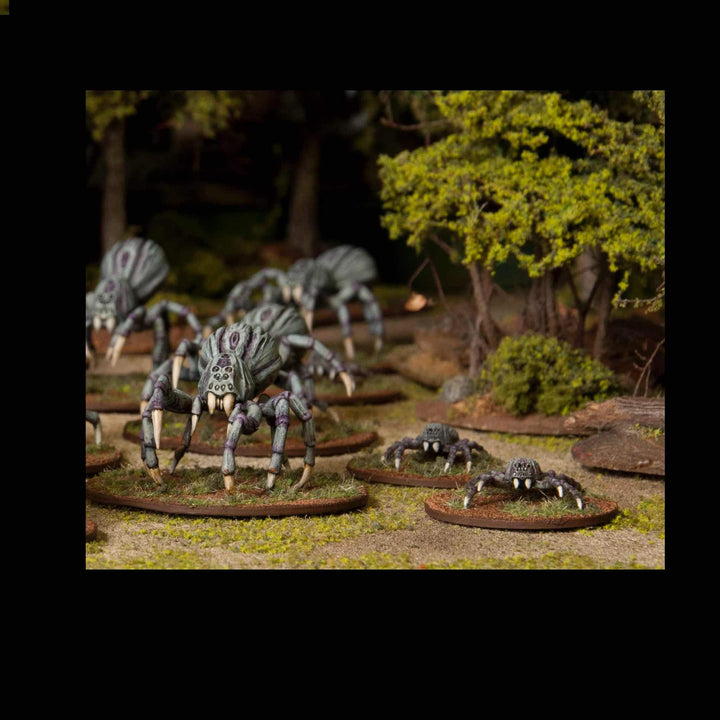 Classic Fantasy „Giant Spiders“ BASE-Bundle Wargames Atlantic | 28mm | Boneshop