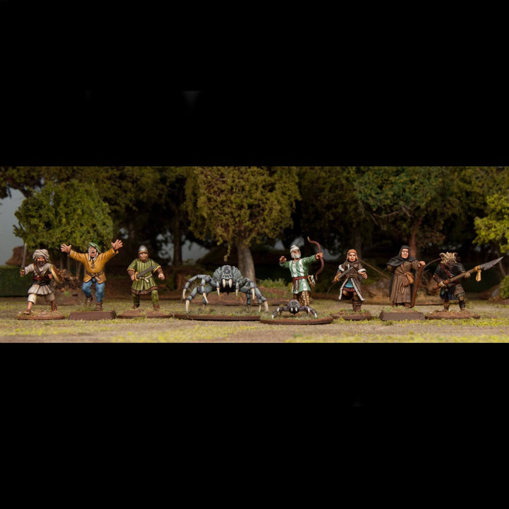 Classic Fantasy „Giant Spiders“ BASE-Bundle Wargames Atlantic | 28mm | Boneshop